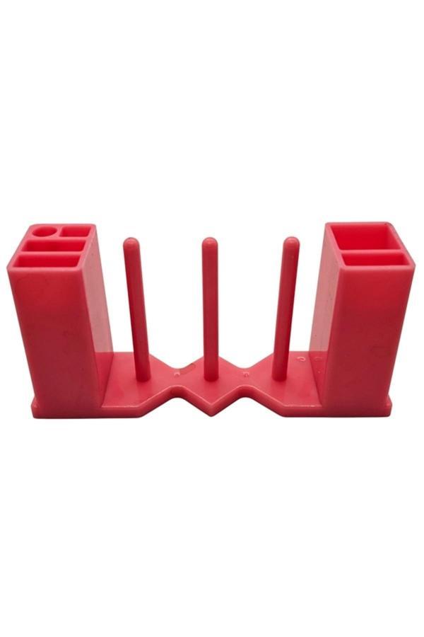 Moonstar Dikiş Makinesi Mıknatıslı Masura Koyma Aparatı 3'Lü Çift Kutulu Pembe - Image 1