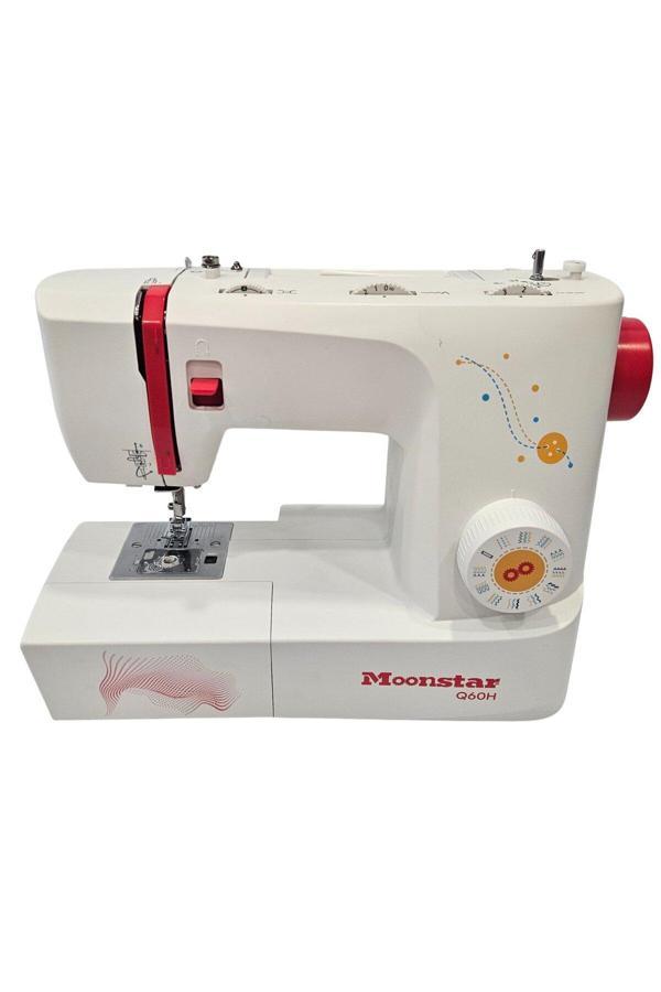 Dm Dikişmarket Moonstar Bayi Güvencesiyle Ev Tipi Düz Dikiş Makinası 32 Desenli Düz Dikiş,Zigzag Ve Piko Makinası - Image 1
