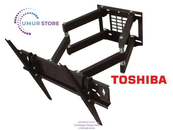 Toshiba 43UA2263DT/2363DT 43” UHD Andorid 39-65 inç Kilitli Hareketli Lcd Led Tv Duvar Askı Aparatı - Image 1