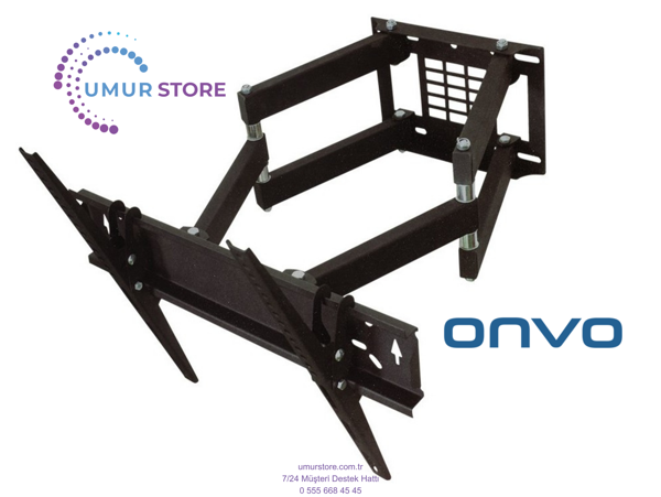 ONVO 65OVF9001UQ  65'' Uydu Alıcılı 4K Ultra HD Google Smart QLED 39-65 inç Kilitli Hareketli Lcd Le - Image 1