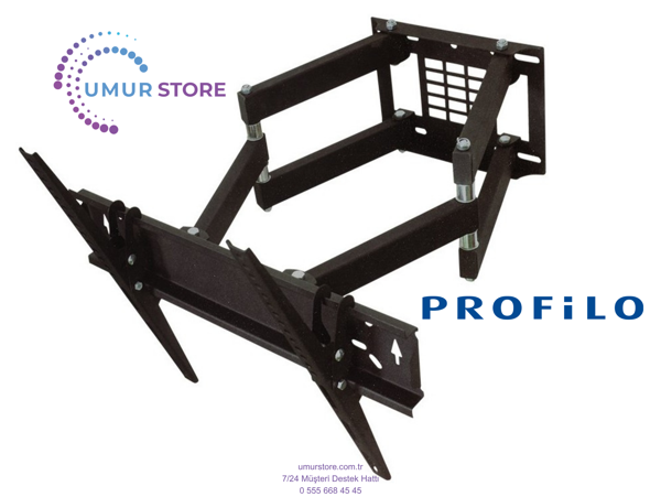 Profilo 50PA515EG 50" Uydu Alıcılı 4K Ultra HD Android Smart 39-65 inç Kilitli Hareketli Lcd Led Tv  - Image 1