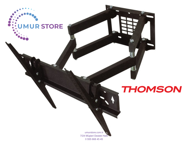 Thomson 55QG7C14 55” Uydu Alıcılı 4K Ultra HD Google Smart 144Hz QLED Pro 39-65 inç Kilitli Hareketl - Image 1