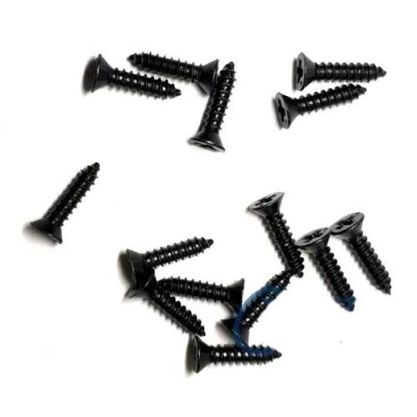 Klips, Menteşe, Ayak, Ağaç, Sunta Vidası 2,2x9,5mm - Siyah 100 Adet - Image 1