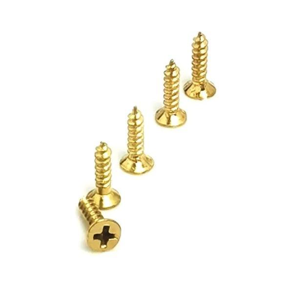 Klips, Menteşe, Ayak, Ysb Sac Vidası - 2,9x9,5mm Sarı, 100 Adet - Image 1