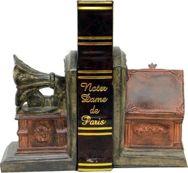 Kitap Stopper Gramafon & Pikap Dekoratif Hediyelik - Image 1