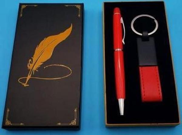 Deri Anahtarlık Touchpen Kalem - Image 1