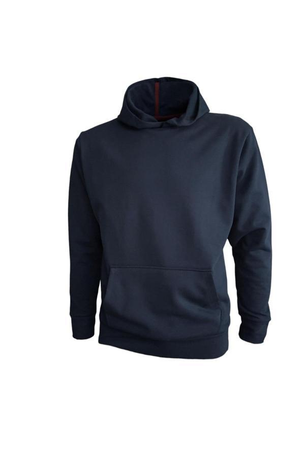 Coupon Kapüşonlu Sweatshirt - Lacivert - Image 1