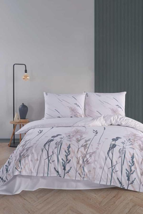 Aluna %100 Pamuk Çift Kişilik Nevresim Takımı - Image 1