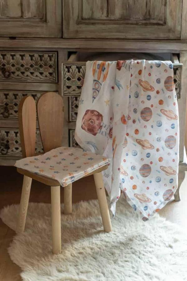 SPACE Müslin Çok Amaçlı Örtü/Battaniye - Image 1