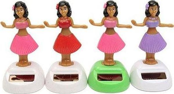 Güneş Enerjili Solar Dans Eden Kız Dekoratif Hediyelik - Image 1