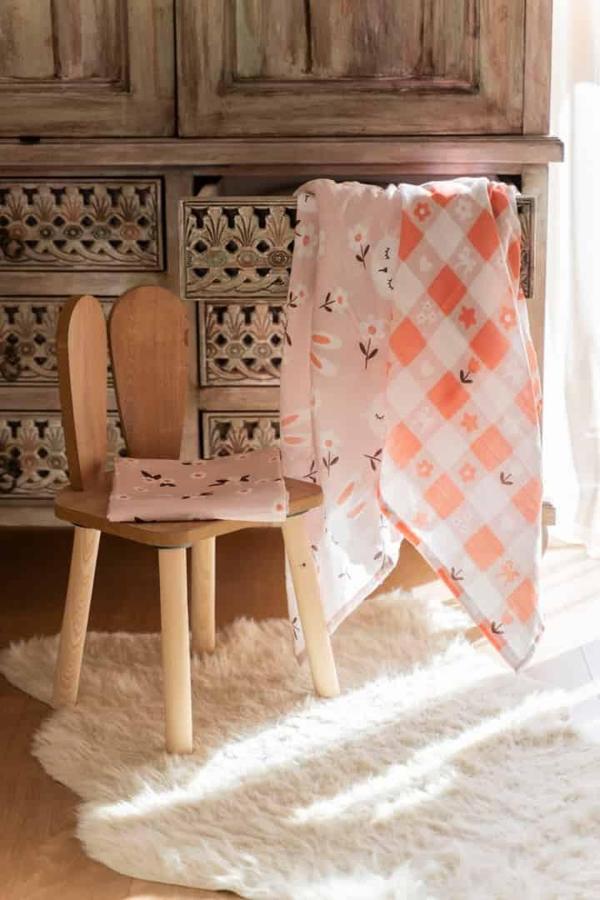 RABBİT Müslin Çok Amaçlı Örtü/Battaniye - Image 1