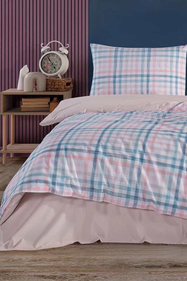 Eiston %100 Pamuk Tek Kişilik Nevresim Takımı - Image 1