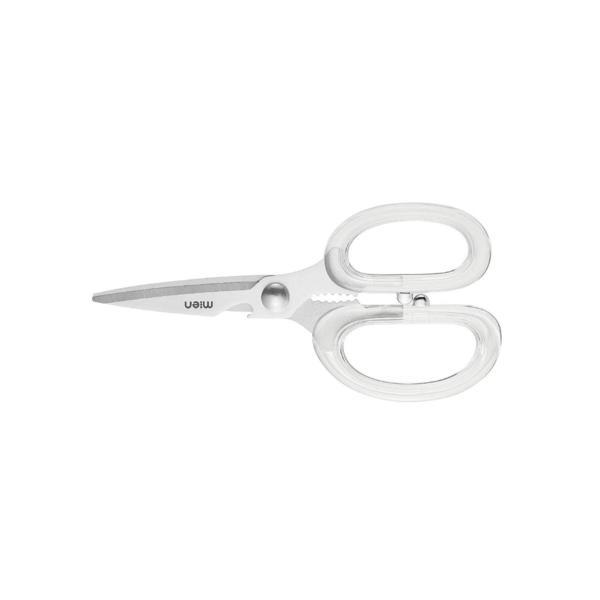 MİEN GÜMÜŞ RENK PASLANMAZ ÇELİK MUTFAK MAKASI - Image 1