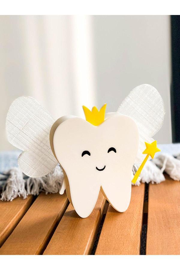 Alvina Atölye Diş Perisi Bebek Anı Kutusu - Bioplastik - Image 1