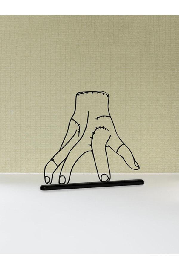 Alvina Atölye Wednesday Thing - Şey - El Figür Dekoratif Biblo - Bioplastik - Image 1