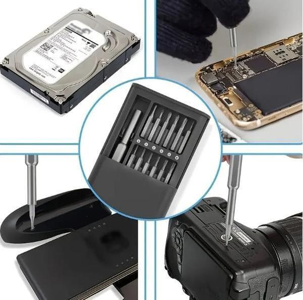 25 Parça Çok Fonksiyonlu Hassas Tornavida Seti (2818) - Image 1