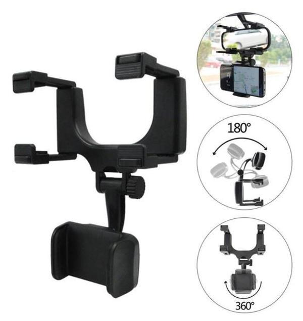 Araba Dikiz Aynasına Takılan Telefon Tutucu (2818) - Image 1