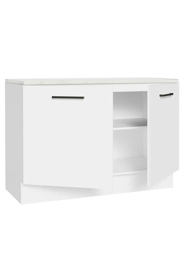 İndu Mutfak Alt Modül 120 cm-Çok Amaçlı Dolap- Tezgah Dahil - Image 1