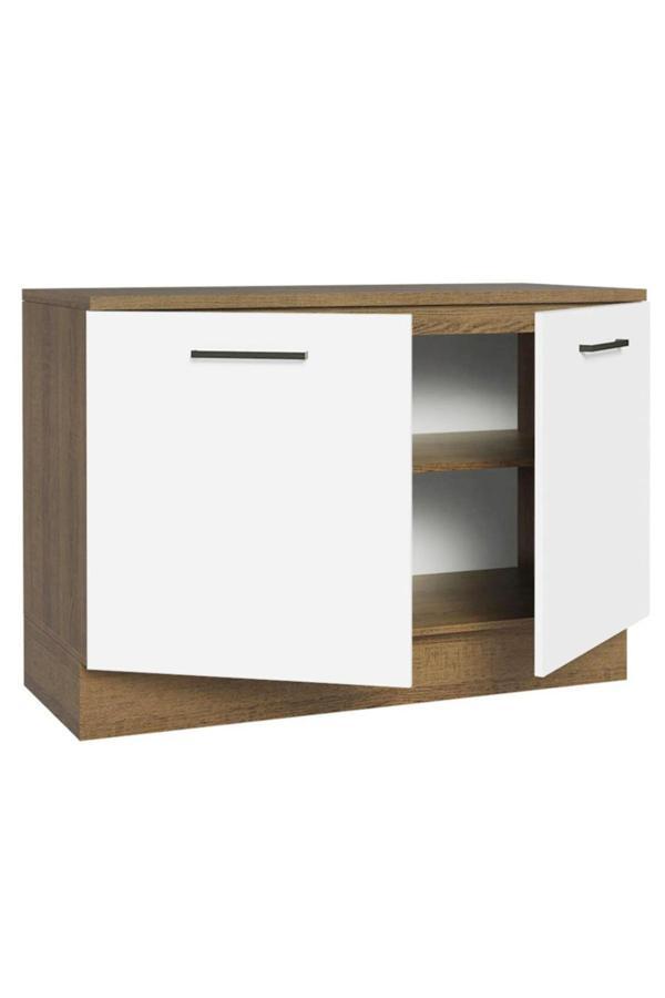 İndu Mutfak Alt Modül 120 cm-Çok Amaçlı Dolap- Tezgah Dahil - Image 1