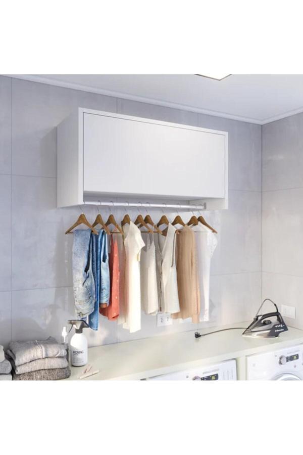 Pırıl Çok Amaçlı Dolap-Askılık-Erzak-Mutfak-Kiler Dolabı-Açık Dolap-60 cm - Image 1