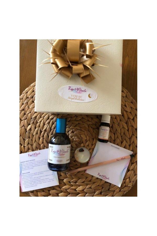 Rose Miracle Yeniay Niyet Kutusu | Oda Kokusu, Mum, Portakal Yağı - Image 1