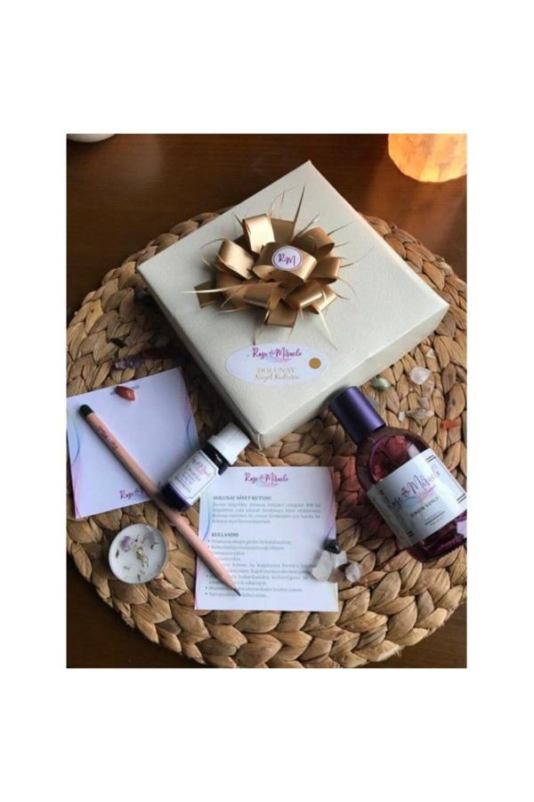 Rose Miracle Dolunay Niyet Kutusu | Oda Kokusu, Mum, Lavanta Yağı - Image 1