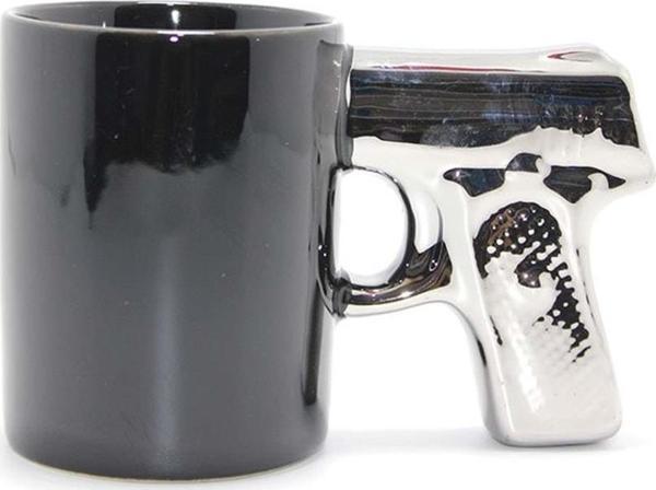 Porselen Silahlı Kupa Bardak Alk1187 Dekoratif Hediyelik - Image 1