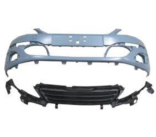 2015-2017 Peugeot 308 Ön Tampon Siyah (Üst Panjurlu/Sensör Deliksiz/Far Yıkamasız Actıve Model(Tyg)  - Image 1