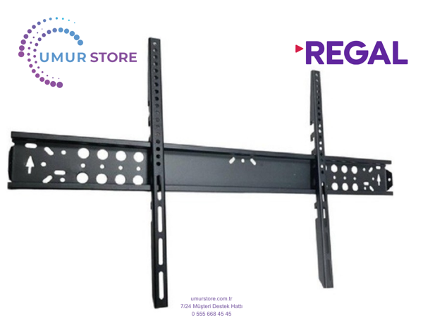 Regal 75r754ur 75'' Smart 4k Ultra 70-100 inç Sabit Lcd Led Tv Duvar Askı Aparatı - Image 1