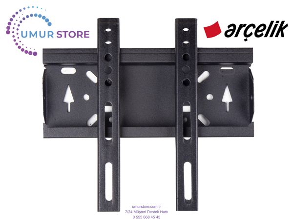 Arçelik 7 serisi A43 D 790 B / 43'' 4K Smart Android 19”- 43” inç Lcd Led Ekran Tv Sabit Askı Aparat - Image 1