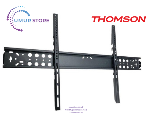 Thomson 85QG5S14 85" Uydu Alıcılı 4K Ultra HD Google QLED 70-100 inç Sabit Lcd Led Tv Duvar Askı Apa - Image 1