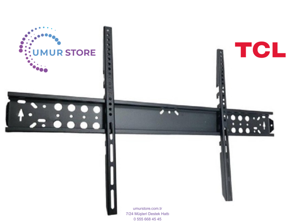 TCL 85C755Gtv 85" 4K UHD Google Miniled 70-100 inç Sabit Lcd Led Tv Duvar Askı Aparatı - Image 1