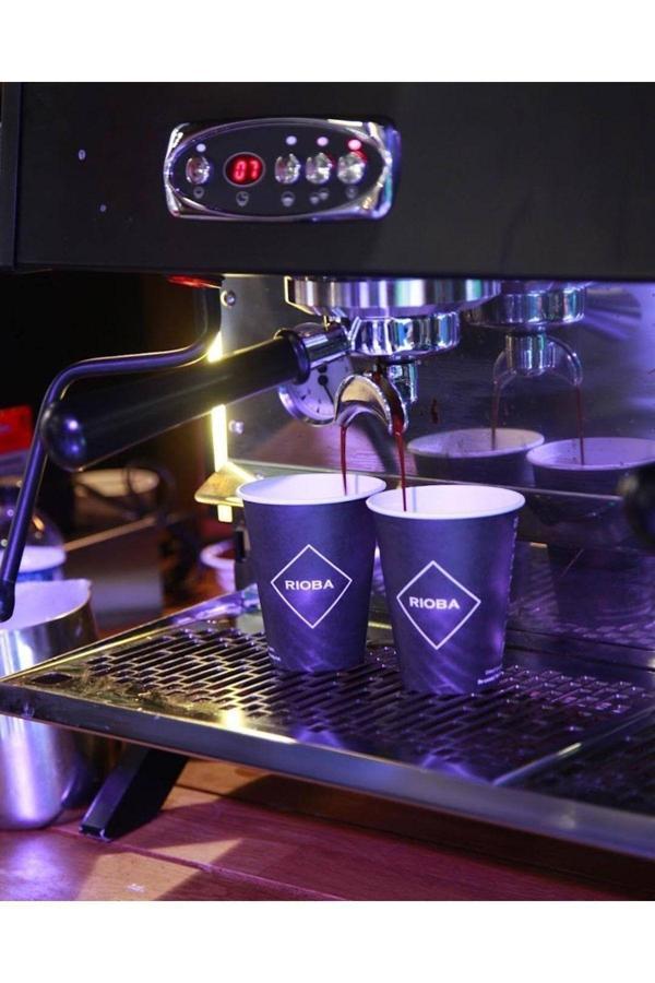 Rioba Karton Kahve Bardağı 50 Adet 14 Oz 414 Ml Büyük Boy - Image 1