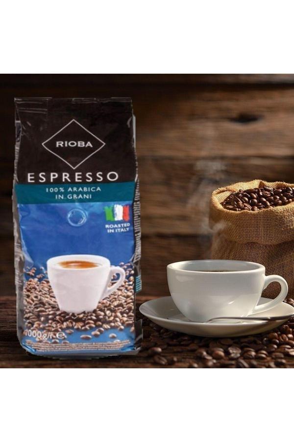 Rioba Espresso Filtre Kahve Italiano Roasted 100% Arabica In Grani Espresso Filtre Kahve - Image 1