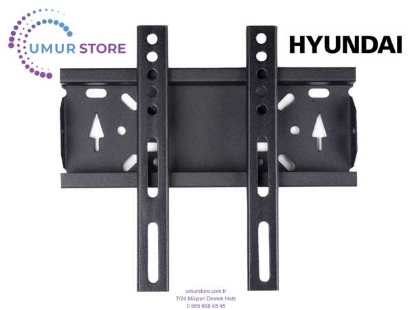 Hyundai 24HYN3000 24" HD Ready 19”- 43” inç Lcd Led Ekran Tv Sabit Askı Aparatı - Image 1