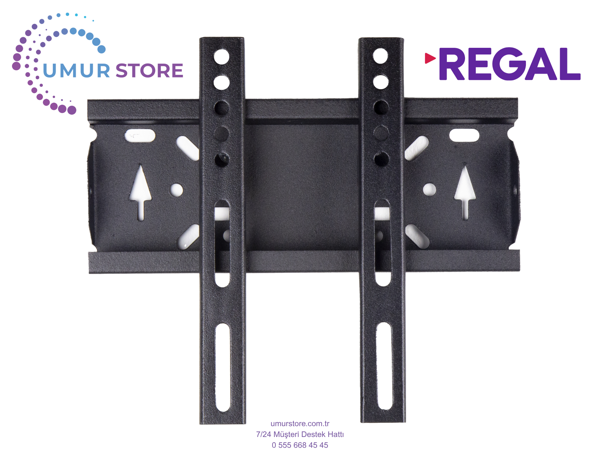 Regal 24NS900 24'' Uydu Alıcılı HD Ready 19”- 43” inç Lcd Led Ekran Tv Sabit Askı Aparatı - Image 1