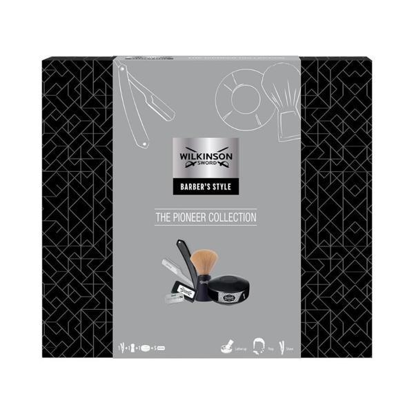 Wilkinson Sword Barbers Style Pioneer Koleksiyonu Erkek Ustura Tıraş Hediye Seti - Image 1