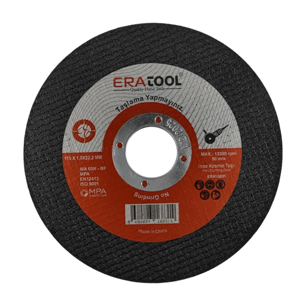 Fixonic Eratool ERA16831 115mm Inox Metal Kesme Taşı (25'Li Paket) - Image 1