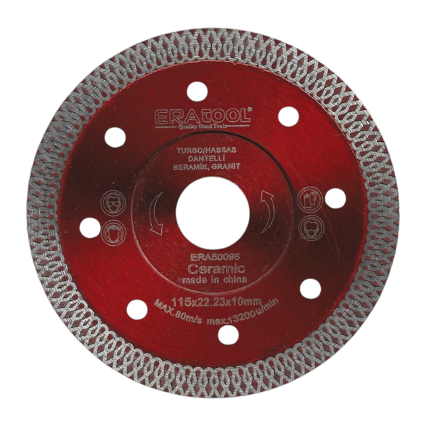 Fixonic Eratool ERA50095 115mm Hassas İnce Dantelli Elmas Testere  - Image 1