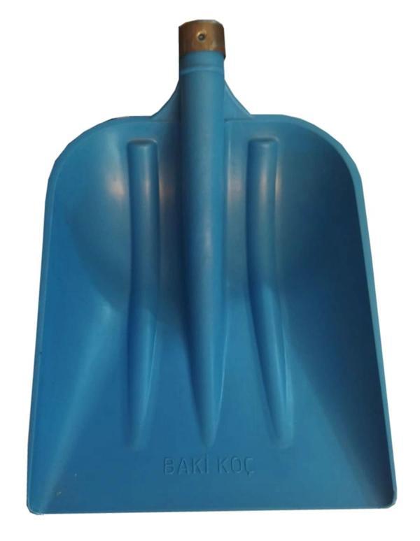 Plastik Faryap Zahire Çok Amaçlı Kürek 45x35cm Metal Bilezikli (Sapsız) - Image 1