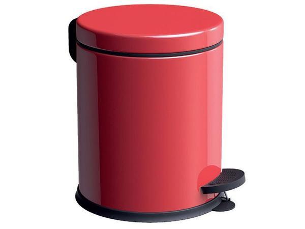 İzmir Fırça Luna 5 lt. boyalı pedallı  çöp kovası - 4100560321 - Image 1