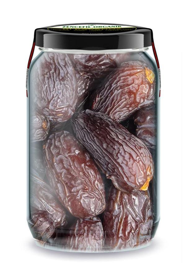 Jumbo Kudüs Hurması Bi Kavanoz 660 cc. Cam Kavanozda Özel Seçme Hurma Kudüs Hurması Medjool Dates - Image 1