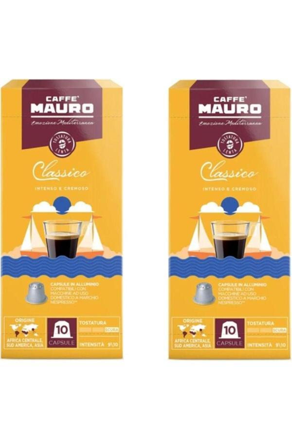 Caffe Mauro Classico Nespresso Kapsül Kahve 20 kapsul - Image 1
