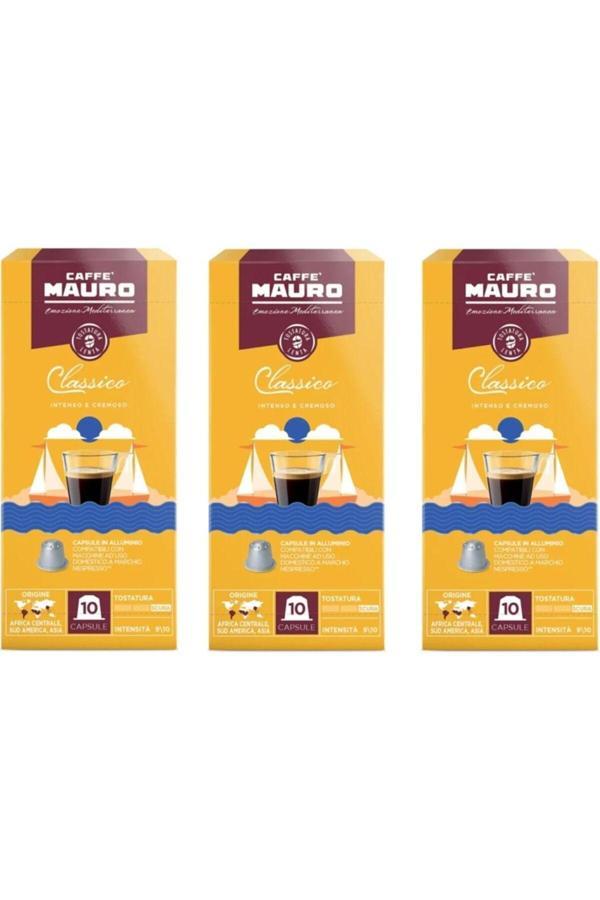 Caffe Mauro Classico Nespresso Kapsül Kahve 30 kapsul - Image 1