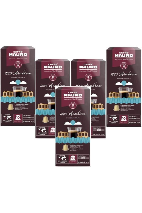 Caffe Mauro 100% Arabica Nespresso Kapsül 50 Kapsul - Image 1