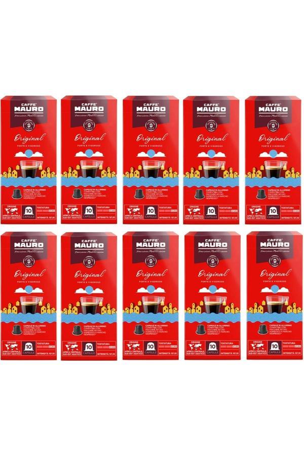 Caffe Mauro Original Nespresso Kapsül Kahve 100 kapsul - Image 1