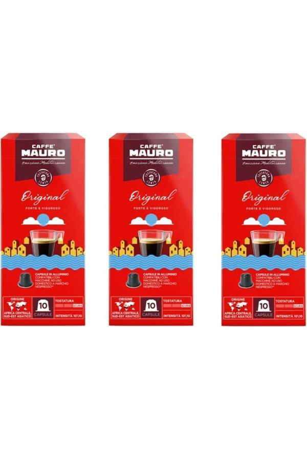 Caffe Mauro Original Nespresso Kapsül Kahve 30 kapsul - Image 1