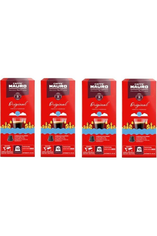 Caffe Mauro Original Nespresso Kapsül Kahve 40 kapsul - Image 1