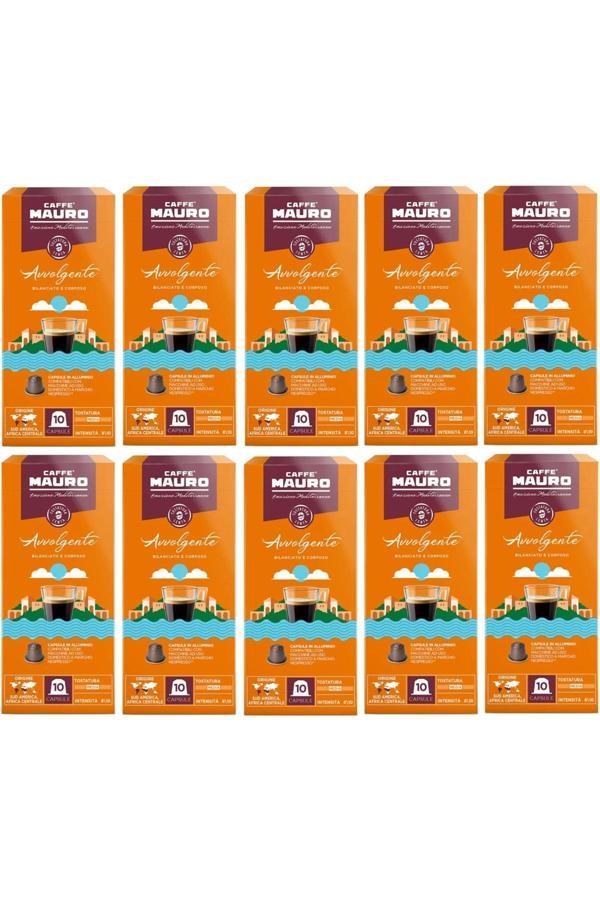 Caffe Mauro Avvolgente Nespresso Kapsül Kahve 100 kapsul - Image 1