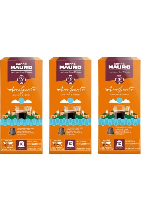 Caffe Mauro Avvolgente Nespresso Kapsül Kahve 30 kapsul - Image 1